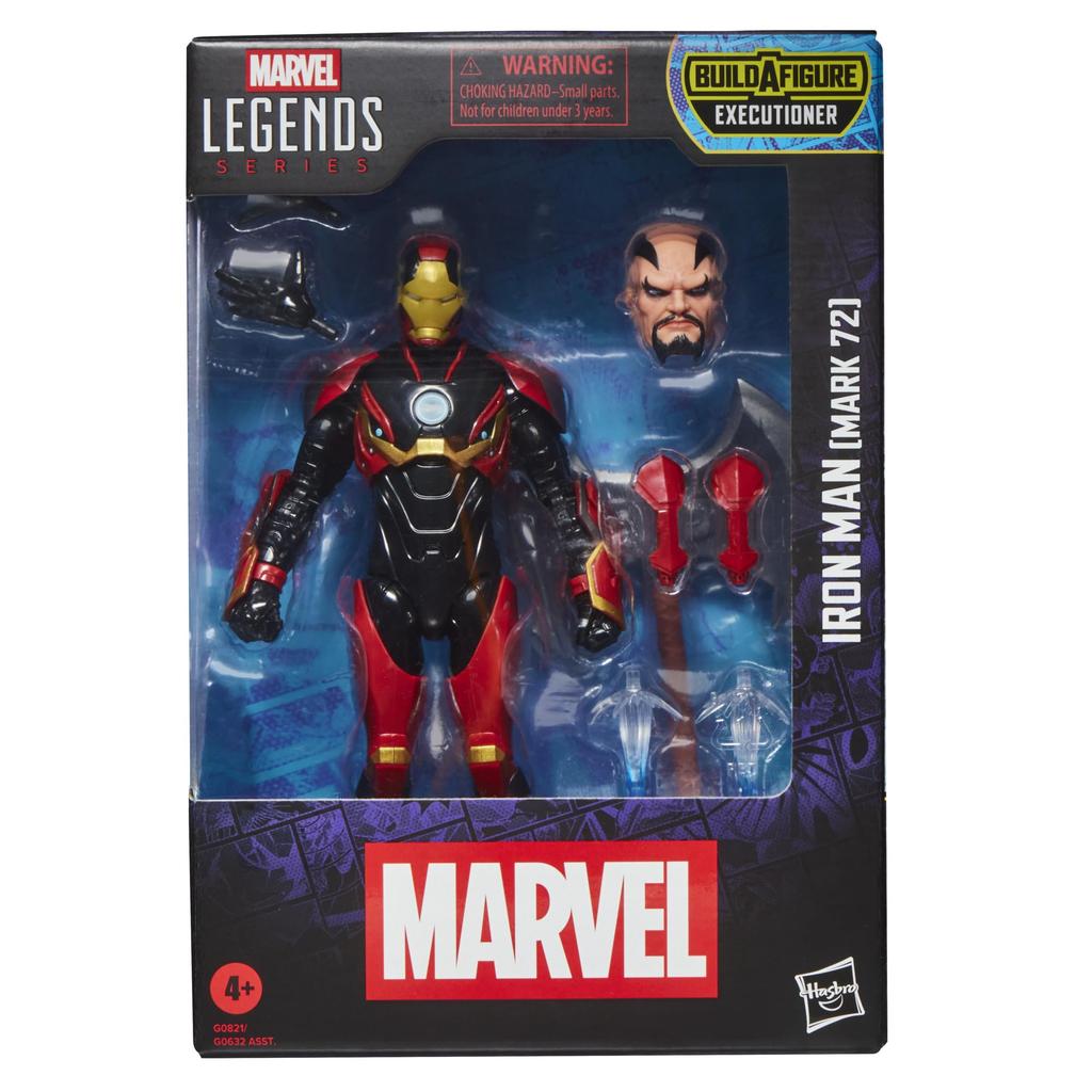 Hasbro Marvel Legends Series Iron Man Comics Collectible Action Figure G0821 Authentic (Mark 72) X-Men 6-Inch