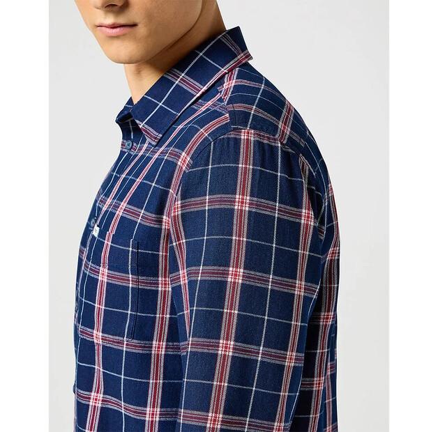 Wrangler 1 Pkt Long Sleeve Shirt