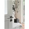 1 set of indoor silent door lock aluminum alloy Nordic minimalist bedroom split wooden door handle lock with key included