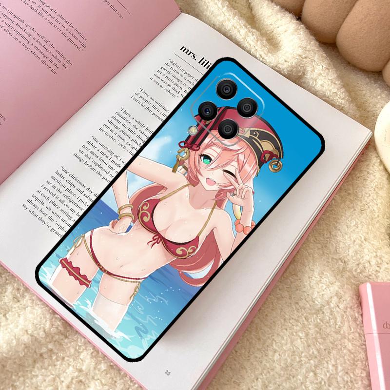 Genshin Impact Sexy Cute Girl Case For Samsung Galaxy M21 M12 M13 M14 M15 M06 M16 M36 M56 M31 M53 M32 M52 M35 M55 M34 M54