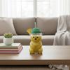 Bear shaped glass drink cup Tabletop ornament