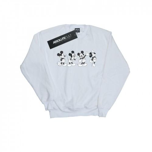 Disney Mens Mickey Mouse Four Emotions Sweatshirt