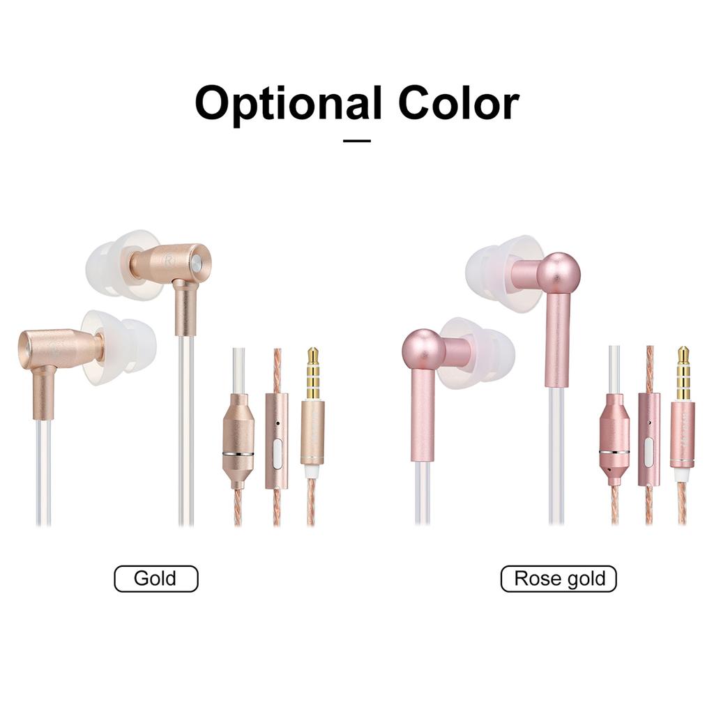 IBRAIN FC31 Air Tube Anti-radiation In-ear Headphones 3.5mm Wired Music Headset Radiation Free