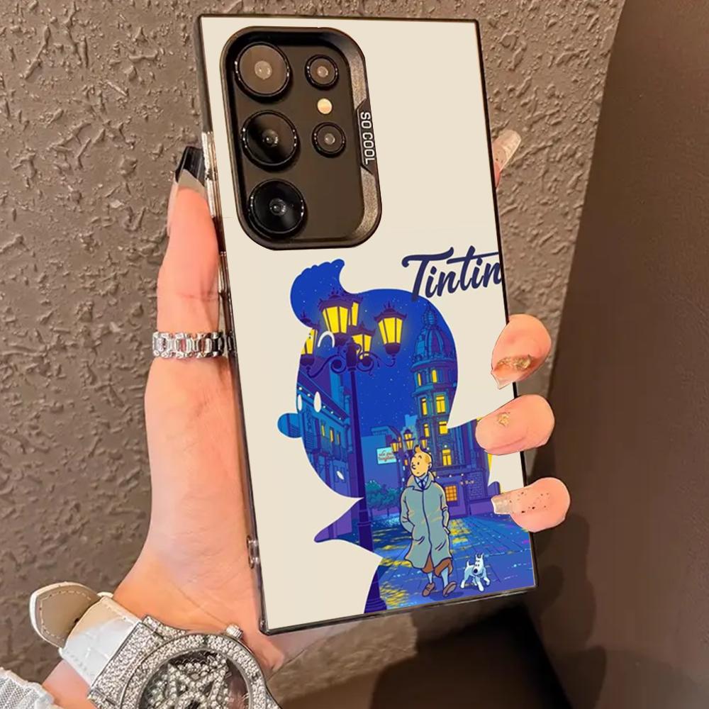 Чехол для телефона Т-Приключения Тинтина для SAMSUNG Galaxy S26 S25 S24 S23 S22 S21 S20 FE Plus Ultra