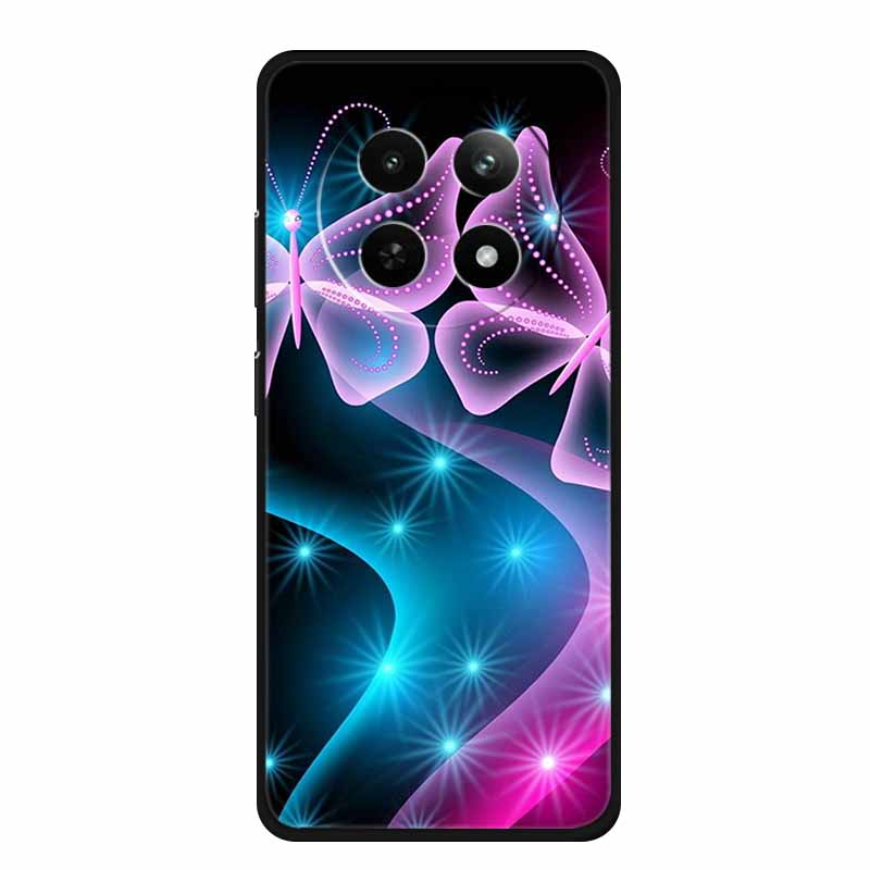 Чехол для Realme 13+ Роскошные мягкие силиконовые чехлы из ТПУ для OPPO Realme 13 Plus 5G Realme13+ Ударопрочный защитный чехол Fundas