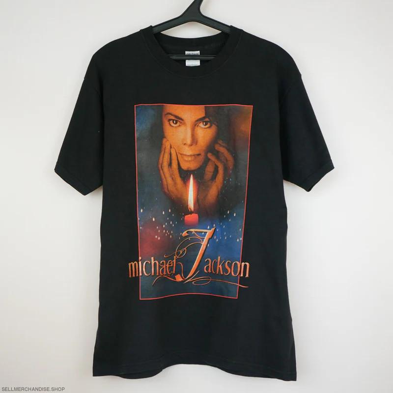 vintage 2001 Michael Jackson Concert t shirt