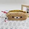 Cute Cartoon Easy Bear Plush Pencil Bag Large Capacity Stationery Storage Bag Gifts
