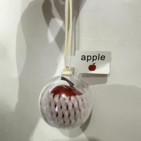 Рождественский брелок-подвеска Фруктовая форма Шарм Подвеска на зеркало заднего вида автомобиля Снятие стресса