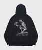Artistwear [Atw] Худи на молнии с принтом Цветок-череп