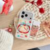 Новогодний чехол-пони INS для iPhone 17 16 15 14 Pro Max с Apple, двухслойный IMD и прозрачный защитный чехол с защитой от ударов и закругленными краями
