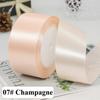 22Meters Solid Silk Satin Ribbons Crafts Bow Gift Wrapping Ribbons  Wedding Party Decoration