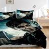 3pcs Harry Potter Duvet Cover Set, 1 Duvet Cover + 2 Pillowcases (No Insert), High-Definition Print for All Seasons,Durable yy251103037
