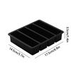 4 Grid Long Strip Ice-tray Ice Cube Tray Long Ice Stick Tray Silicone with Lid Rectangular Easy Release Ice Mold Bar Tools