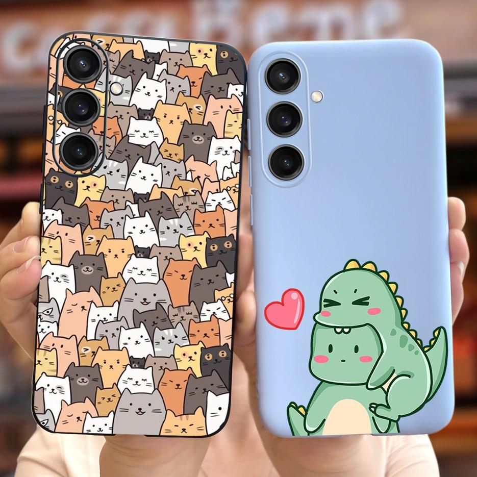 Чехол для Samsung Galaxy S23 FE Милый чехол для телефона с рисунком в виде конфет Для Samsung S 23 Plus Galaxy S23 Ultra S23+ Мягкий ТПУ Fundas
