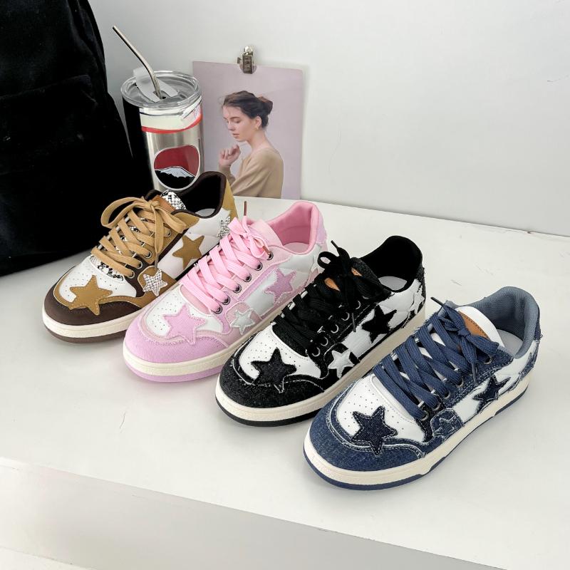 Весенне-осенняя модная новая удобная дышащая спортивная обувь на платформе со шнуровкой и круглым носком Zapatos Mujer