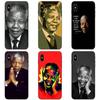 Нельсон Мандела модный дизайн тонкий чехол для Apple iPhone 4 4S 5 5S SE 6 6S 7 8 11 Plus X XS Max XR Pro Max