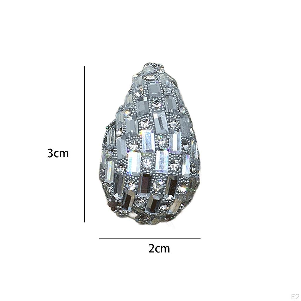 Earrings Geometric Ear Studs Comma Design Eardrop Jewelry for Club Anniversary