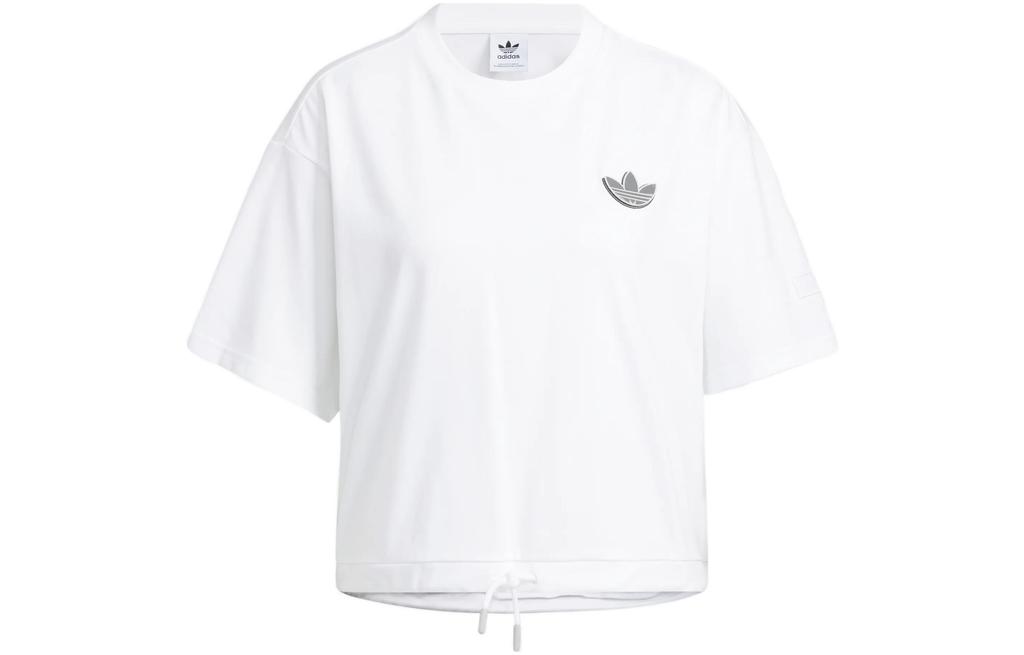 Adidas Originals ADICOLOR T Shirts Women's White Crew Neck Moderate HS1920