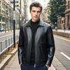 Futing Men's Genuine Sheepskin Leather Jacket