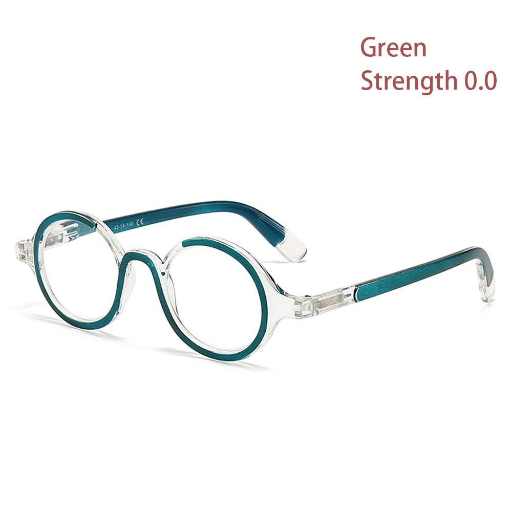 Vision Care Presbyopic Eyeglass Round Frame Anti-Blue Light Glasses  Women Men