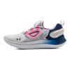 Under Armour Flow Velociti Wind Удобная ткань Синтетическая кожа Низкий верх Повседневные кроссовки для бега Мужские кроссовки Белый Синий Розовый 3024197-100