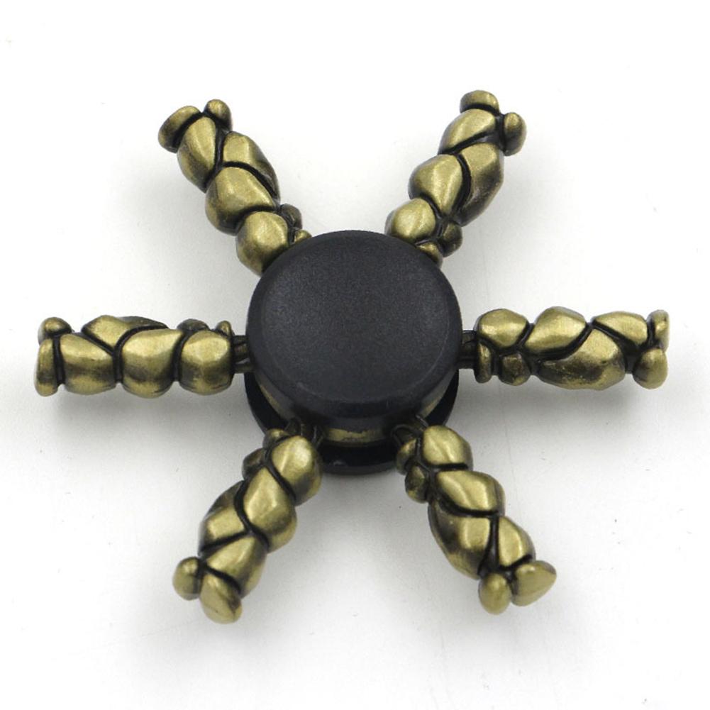 Alloy Fingertip Spinner Toy Creative Anti Anxiety Gift Fingertip Rotating Decompression Toy