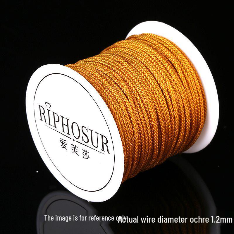 Вэньвань Неэластичный Ручной работы Нефритовый Макраме Буддийский Молитвенный Четки Браслет Шнур