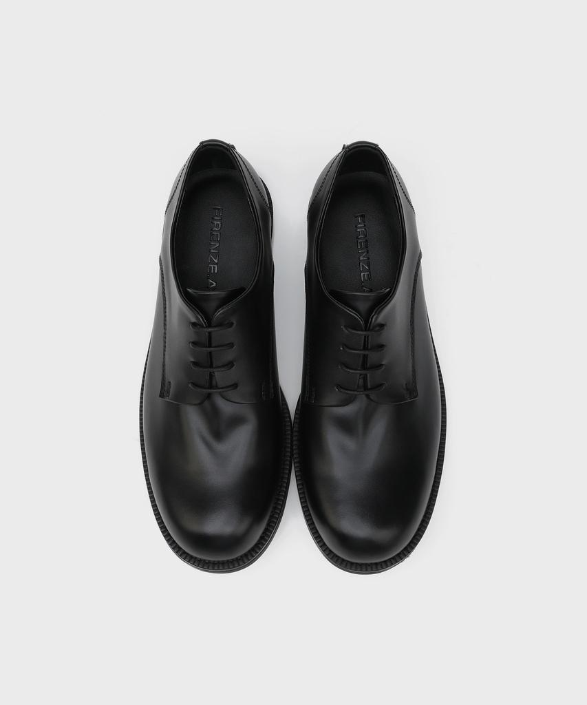 Firenze Atelier [Vibram] Современные морщинистые Дерби 1600 [Черный Fg]