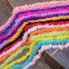 2Meter Colorful Fluffy Marabou Feather Boa 11G Craft Scarf Wedding Dress Party Shawl Costume Stage Cosplay Diy Soft Plume Decor