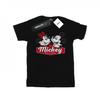 Womens/Ladies Mickie And Minnie 90 Years Cotton Boyfriend T-Shirt