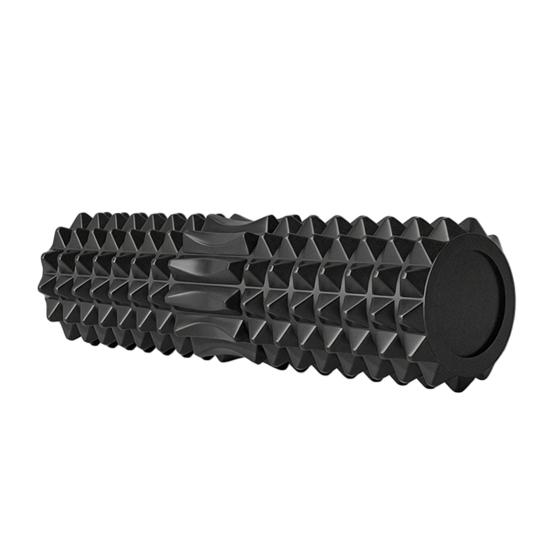Foam Roller 4-Ball Massage Stick, Deep Tissue Muscle Sore Pain Relief Massager, Roller Massager for Leg Arm Belly Back Body