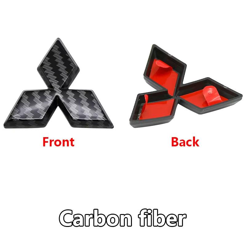 car Steering Wheel Decal 3D Sticker Badge Logo Accessories For Mitsubishi outlander Triton L200 ASX Mirage Pajero Eclipse Colt