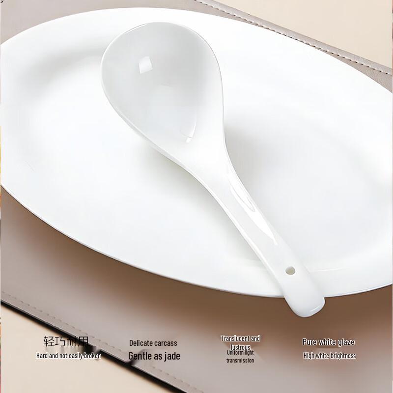 Керамические и костяного фарфора ложки Sky Top Pure White
