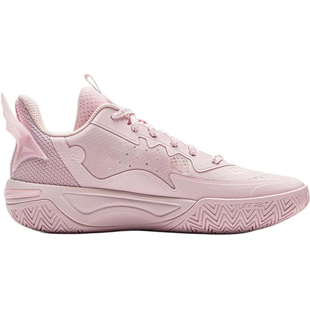 Li Ning Kids Wind Shadow 2.0 Sweet Pink Cream Basketball Shoes Men Sneaker YKBU072-6