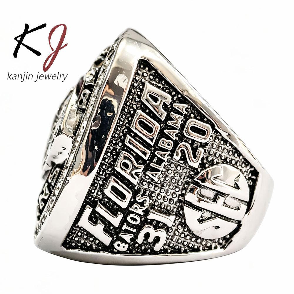 University of Florida Gators SEC football championship ring, diamond-encrusted commemorative ring