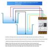 3X Fully Automatic Water Level Controller Switch 25A 220V Water Tank Liquid Level Detection Sensor A-B61B
