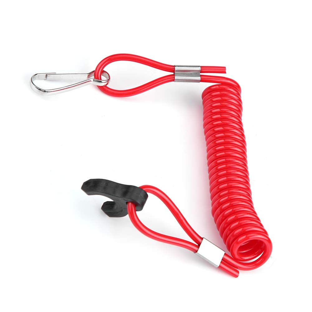 Tohatsu Outboard Ignition Kill Stop Switch Safety Tether, Waterproof, Lightweight