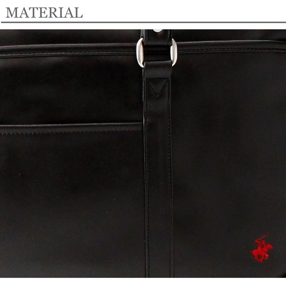 BEVERLY HILLS POLO CLUB Школьная сумка из синтетической кожи, сумка-бостон, коричневая, черная, для старшеклассников, мальчиков, девочек, водоотталкивающая, с чехлом, bp002 (Чай [22])