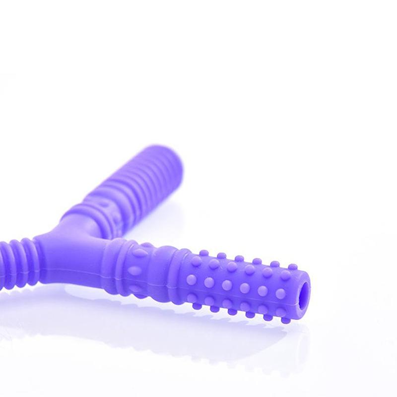 Детская жевательная трубка, логопедический массажер для зубов, детские разговорные инструменты для аутизма, сенсорная речь, оральная мышечная реабилитация, обучение