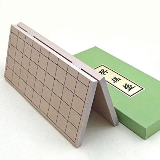 Easy Folded Shogi Board Set with Handy Wooden Shogi Set Shin Katsura 5 Folded Shogi Board Set Shogi Pieces Made of Birch Pieces! No. (wooden