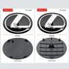 3D Car Front Bumper grille Emblem Lexus Logo IS250 CT200H GS300 NX200 GS350 IS200 IS300 ES300 GX470 RX400 Trunk Badge Sticker