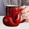 Weird Boxing Gloves Mug Stainless Steel Coffee Cup Resin Handicrafts Desktop Ornaments Funny Coffee Mugs