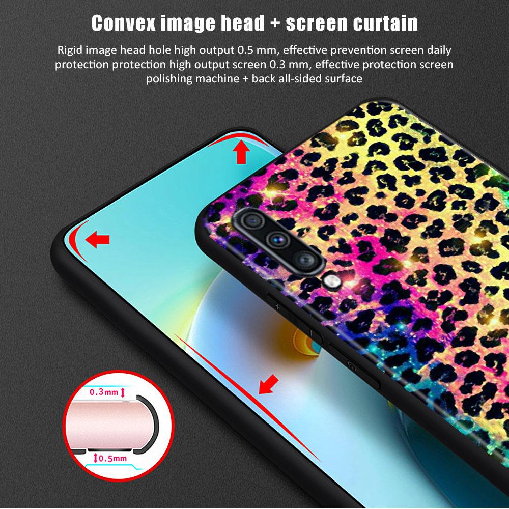 Чехол-капа для Samsung M30s M31 A40 A50 A70 A20e A10 A20s A30 M33 A10e M31s M53 M51 M32 A10s, модная пантера с леопардовым принтом