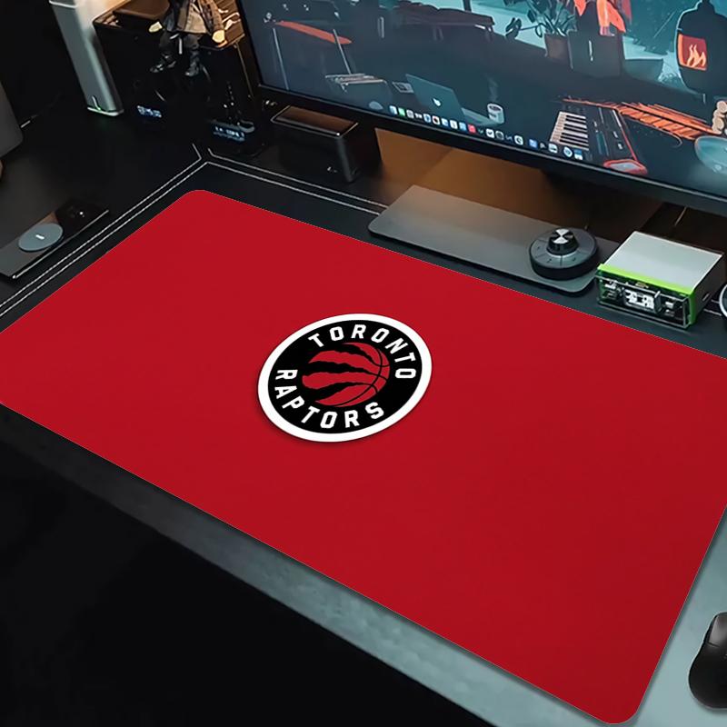 Toronto Raptors Mouse Pad Large Gaming Table Cushion Nonslip Laptop Tablet Big Mousepad Xxl Mat Mini Pc Playmat With Lock Edge