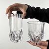 Набор из 2 стеклянных стаканов Ромбовидные стаканы Прозрачные Утолщенные Бокалы для вина Роскошные Бокалы для коктейлей Стаканы для сока Туризм