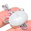 Rainbow Moonstone Handmade 925 Sterling Silver Jewelry Pendant 1.73" g2A08
