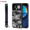 Красный чехол Redmi K90 Max Camo с ремешком - Чехол для полной защиты
