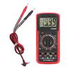 Умный цифровой мультиметр ЖК-дисплей Многофункциональный измеритель для обнаружения цепей для дома Красный