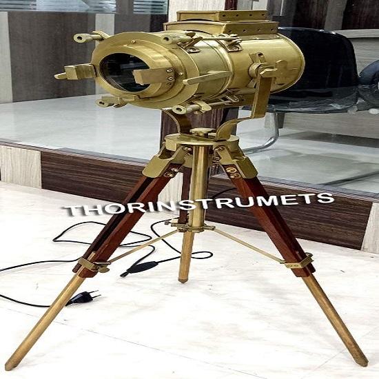 Античный Театр Морской Прожектор Морской Деревянный Штатив Ретро Прожектор Studio Focus LED