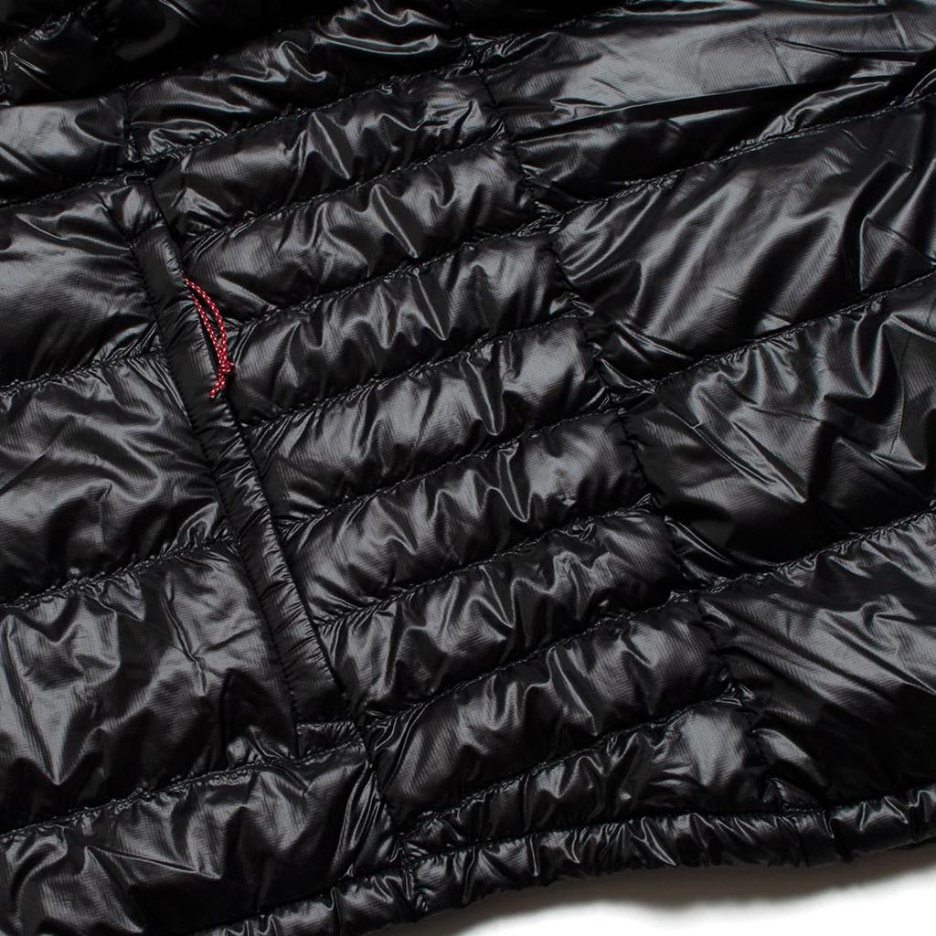 NANGA Inner Down Cardigan Detachable Sleeve INNER DOWN CARDIGAN DS Black M Men's